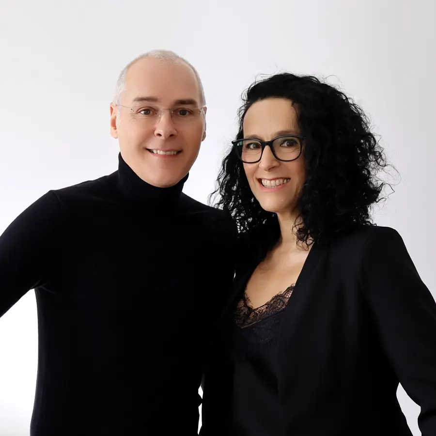 Photo de Fabien et Séverine, fondateurs d'espricréa