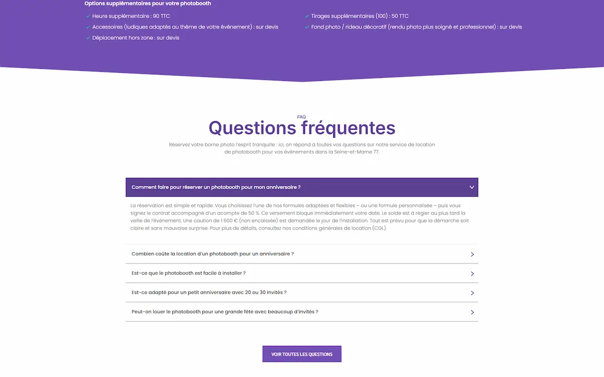 FunkyPix — FAQ structurée Schema.org pour référencement Google et IA