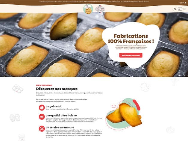 Projet : Biscuiterie Astruc